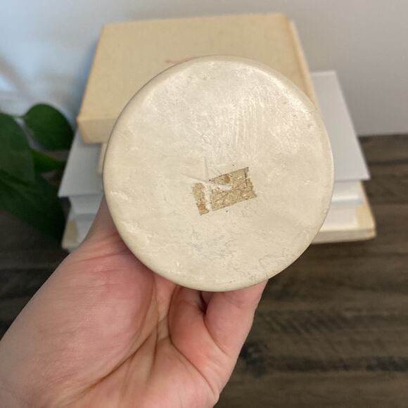 Rare VTG Rockwood Ivory Twist Candlestick Pottery - Picture 5 of 9